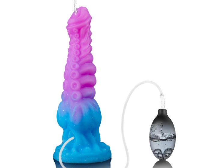 Tentacles and Raised Knot Dildo