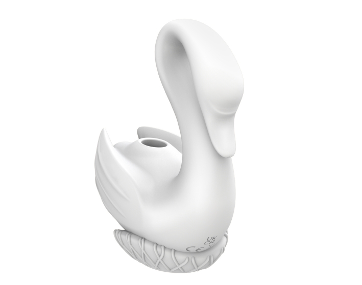 White Cygnus Suck Vibrator