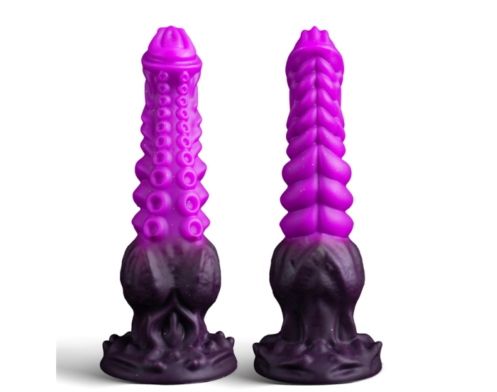 Thick Knot Octopus Suckers Dildo