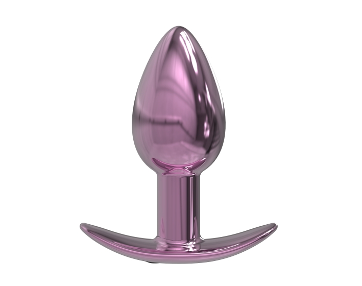 Rose Gold Vibrating Anal Plug