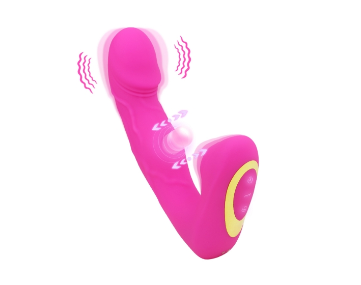3 in 1 Pink Dildo