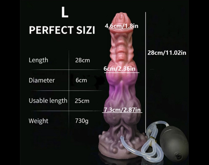 realistic squirting dragon dildo 2