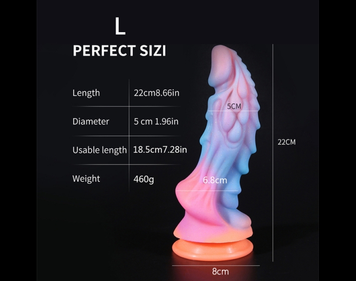 Luminous Large Dragon Dildo 2