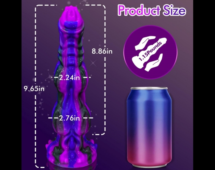 9.65 Inch Knot Dragon Dildo 2