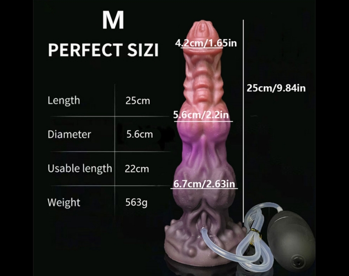 realistic squirting dragon dildo 3