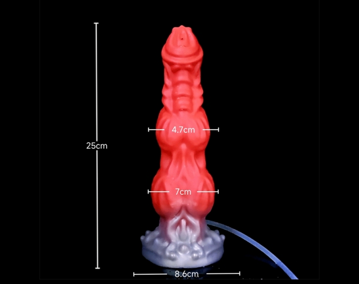 Squirting Dildo with Adjustable Pump 2