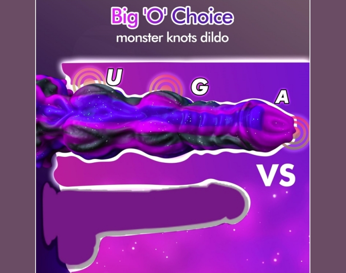 9.65 Inch Knot Dragon Dildo 1