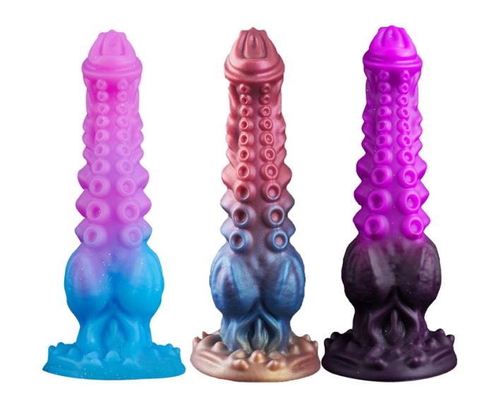 Ribbed Alien Tentacle Dildo 2