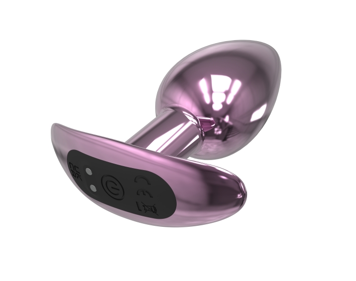 Rose Gold Vibrating Anal Plug