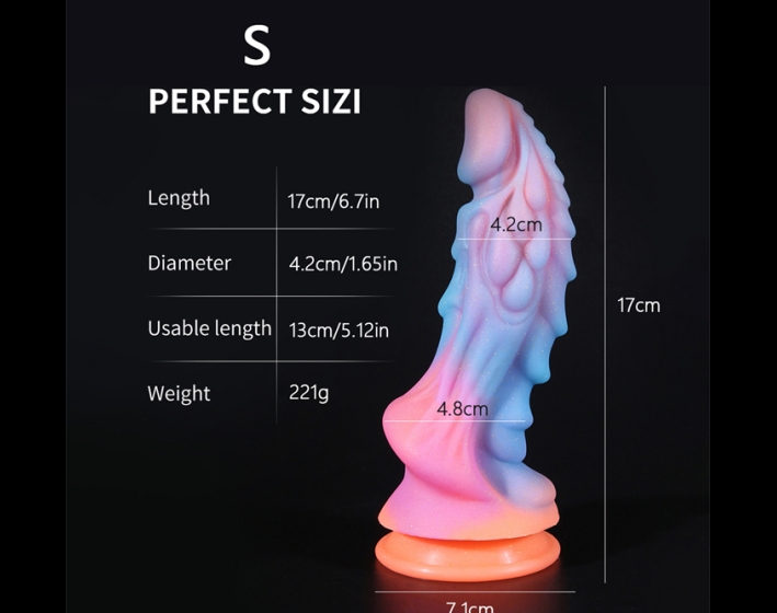 Luminous Large Dragon Dildo 3